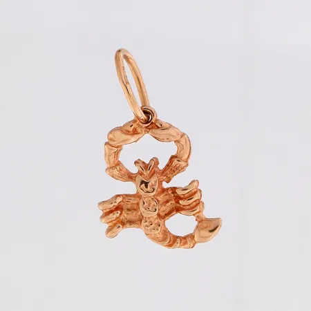 Horoskooppiriipus, Skorpioni, korkeus 23mm, 585,  Paino: 1,4 g