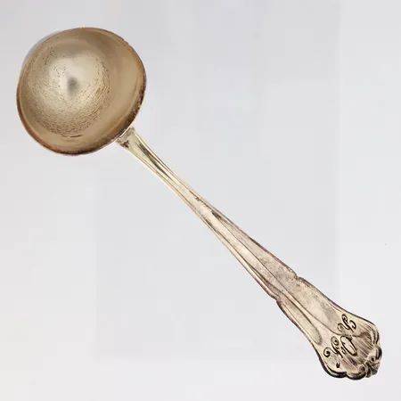 Kahvimitta, kaiverrettu, Chippendale, pituus 128mm, 830,  Paino: 22 g