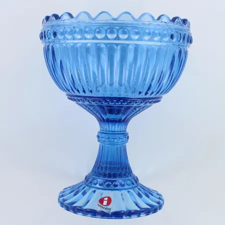 Mariskooli, Iittala Marimekko, korkeus 120mm, sininen