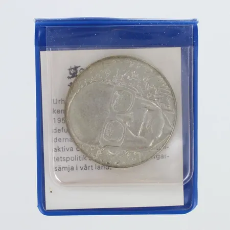 Juhlaraha, Urho Kekkonen 1975, nimellisarvo 10 mk, 500,  Paino: 23,5 g