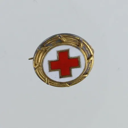 Emaloitu rintaneula, leveys 14mm, 813br,  Paino: 2,7 g