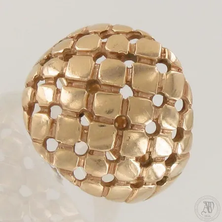 Viallinen sormus, koko 19, 585,  Paino: 6,9 g
