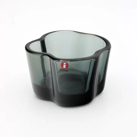 Kynttilälyhty, Iittala, Aalto, 60mm, harmaa, laatikko