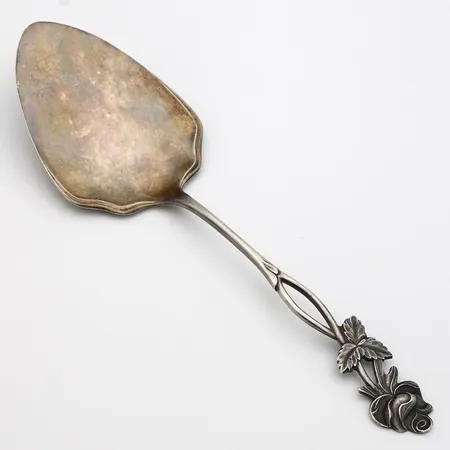 Leivoslapio, kaiverrettu, Ruusu, pituus 185mm, 830,  Paino: 31,2 g