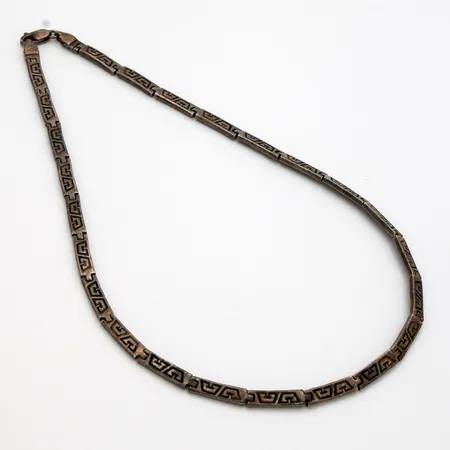 Kaulakoru, pituus 43cm, leveys 4,6mm, 925,  Paino: 30,5 g