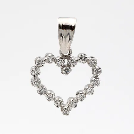 Timanttiriipus 19xn0.02ct, korkeus 23mm, 750 valkokulta, Paino: 2,5 g
