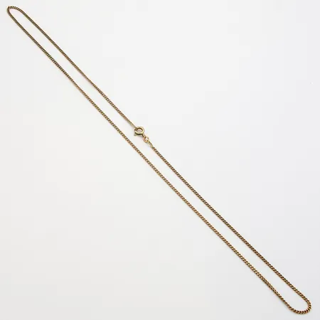 Panssarikaulaketju, pituus 55,5cm, leveys 1,6mm, 585,  Paino: 4,9 g