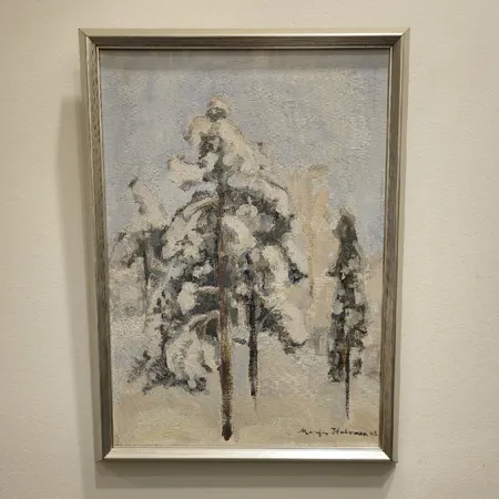 Öljyväri taulu, sign. Marja Halonen -62, mitat 52x37cm. Lähetetään postipakettina.