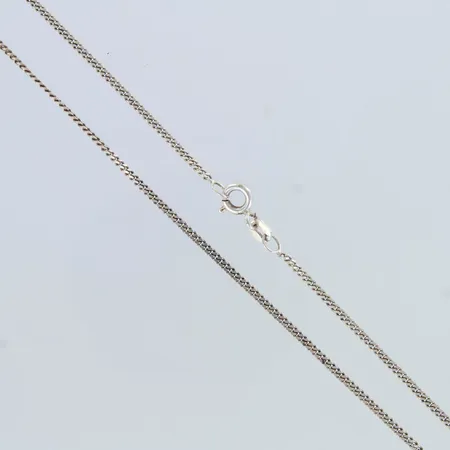 Panssarikaulaketju, pituus 41,5cm, 925,  Paino: 2,2 g