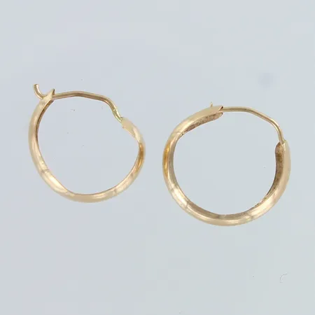Korvarenkaat, taittuneet, käytön jälkiä, Ø12mm, 585,  Paino: 0,5 g