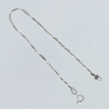 Ranneketju, pituus 180mm, 925,  Paino: 1,5 g
