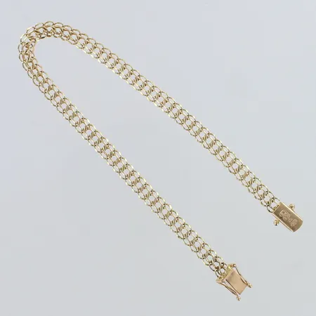 X-lenkkiranneketju, pituus 190mm, 585,  Paino: 5,2 g