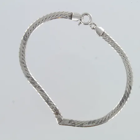 Rannekoru, pituus 185mm, 925,  Paino: 4,6 g