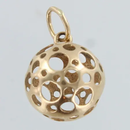 Riipus, Pitsi, design Liisa Vitali, korkeus 18mm, 585,  Paino: 0,9 g