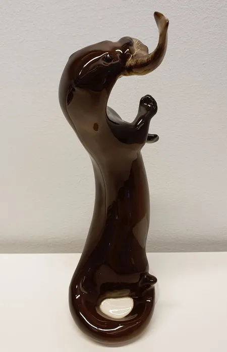 Eläinfiguuri, Lomonosov USSR, korkeus 22cm 