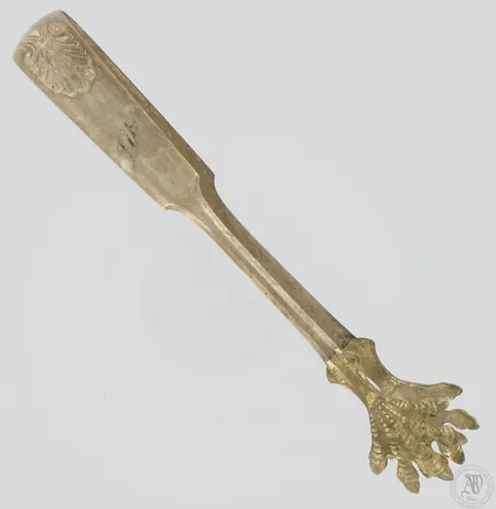 Sokeripihdit, Musla, kaiverrettu, pituus 110mm, 813,  Paino: 21,3 g