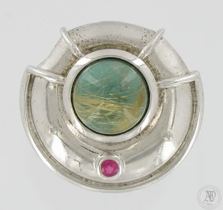 Kiviriipus, korkeus 35mm, 925br,  Paino: 21 g