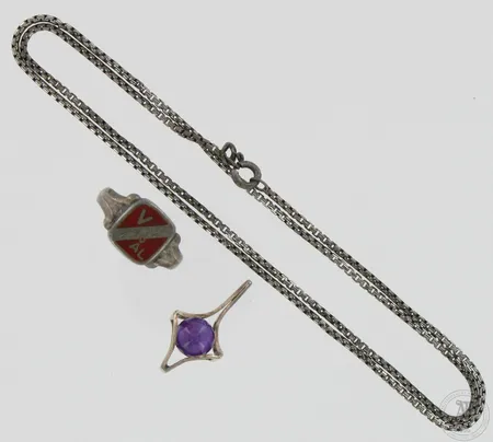 Hopeakoruja, osa viallisia, 813-925br,  Paino: 14,2 g