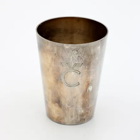 Pikari, kaiverrettu, korkeus 62mm, Ø 45mm, 925, Paino: 33,2 g