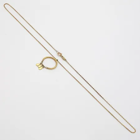 Kaulakoru, ketjun pituus 45cm, 750, Paino: 2,3 g