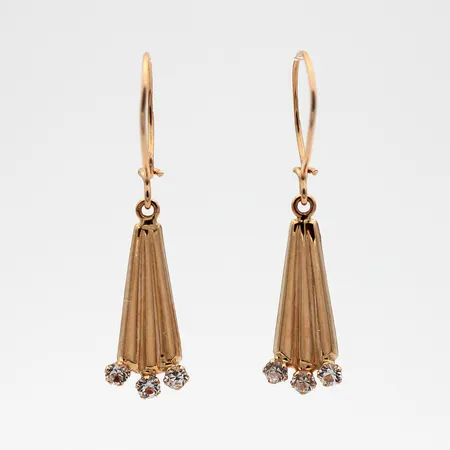 Kivikorvakorut, korkeus 30mm, 585br, Paino: 0,7 g