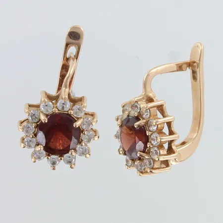 Kivikorvakorut, korkeus 16mm, 585br,  Paino: 4,1 g