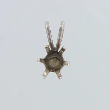 Viallinen riipus, korkeus 10mm, 925,  Paino: 0,2 g