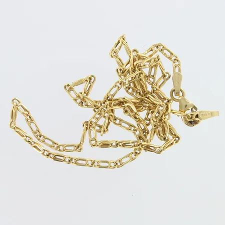 Viallinen kaulaketju, pituus 43,5cm, 750,  Paino: 3,2 g
