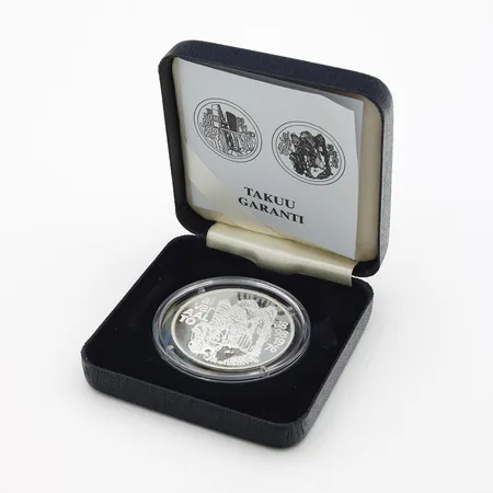 Juhlaraha, Alvar Aalto 1998, nimellisarvo 100mk, 925, Paino: 22 g