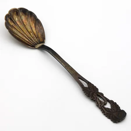 Sirotinlusikka, vääntymää, pituus 137mm, vuodelta 1952, 813, Paino: 13,2 g