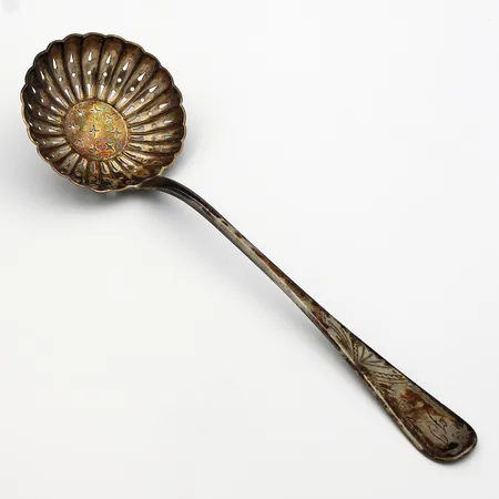 Sirotinlusikka, kaiverrettu, pituus 175mm, vuodelta 1892 (L4), 813, Paino: 25,7 g