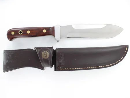 Metsästysveitsi, Linder, 440 Trapper, pituus 27cm, nahkatuppi