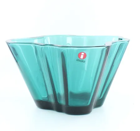 Kulho Iittala, Alvar Aalto, 75mm, sea blue