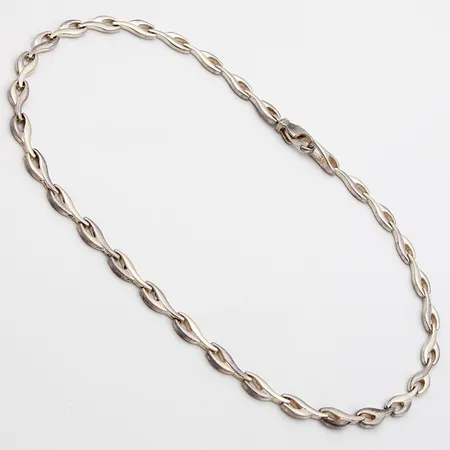 Kaulakoru, pituus 43cm, 925,  Paino: 36,3 g