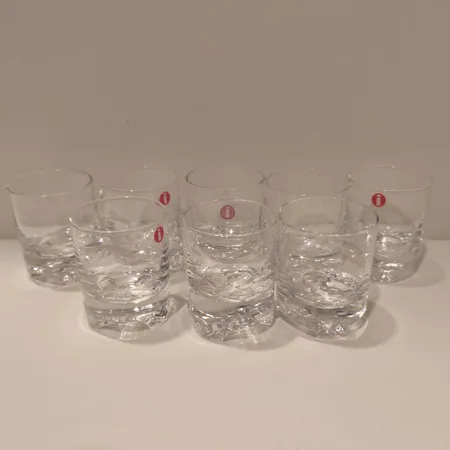 Kahdeksan snapsilasia, Gaissa, Iittala, design Tapio Wirkkala, 