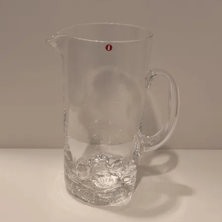 Lasikannu, Gaissa, Design Tapio Wirkkala, korkeus 200mm 