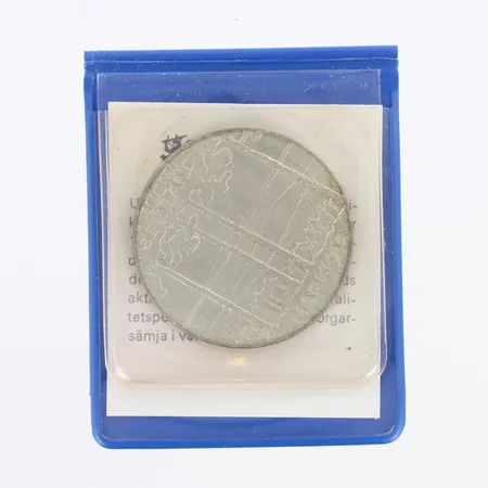 Juhlaraha, Urho Kekkonen 1975, nimellisarvo 10 mk, 500,   Paino: 23,7 g