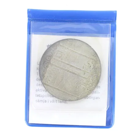 Juhlaraha, Urho Kekkonen 1975, nimellisarvo 10 mk, 500,   Paino: 23,6 g