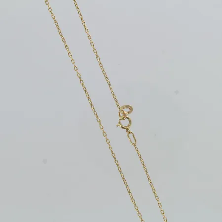 Ankkuri-kaulaketju, pituus 42cm, 585,  Paino: 2 g