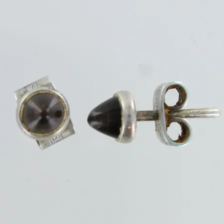 Kivikorvakorut, korkeus 6mm, 925br,  Paino: 1,2 g