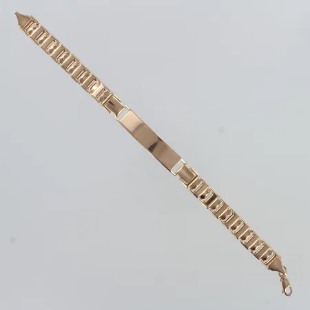 Laatta-rannekoru, pituus 180mm, 585,  Paino: 8,6 g