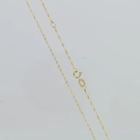 Singapore-kaulaketju, pituus 42-44.5mm, 585, Paino: 0,8 g