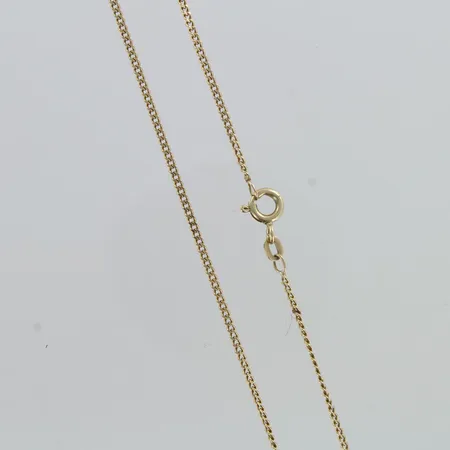 Panssarikaulaketju, käytön jälkiä, pituus 48.5mm, 585,  Paino: 3,7 g