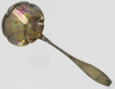 Otinlusikka, Matta, kaiverrettu, pituus 165mm, 813,  Paino: 28 g