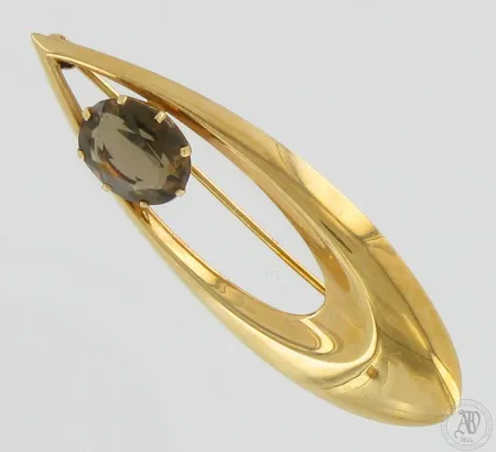 Kivirintaneula, leveys 46mm, 585br,  Paino: 2,6 g