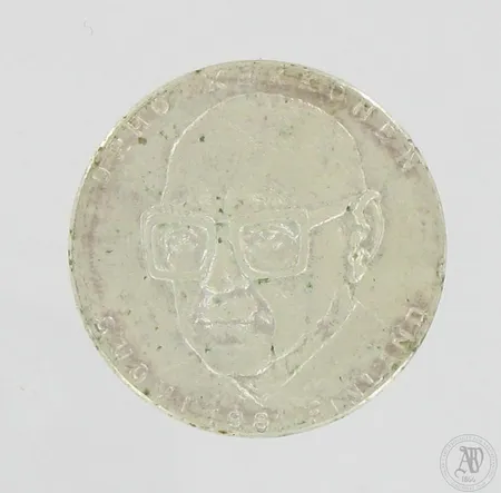 Juhlaraha, Urho Kekkonen 1981, nimellisarvo 50mk, 500,  Paino: 20 g