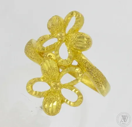 Sormus, koko 18½, 965,  Paino: 7,6 g