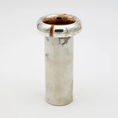Maljakko, "Kasvu", Tapio Wirkkala, korkeus 120mm, Pohjola 100-logo pohjassa, Hämeenlinna 1990, painauma pohjassa, 925, Paino: 112,6 g