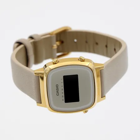 Teräsrannekello, Casio Vintage, Mini, quartz, taulun mitat 30x25mm,  ref. LA670WEFL-9EF