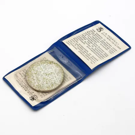 Juhlaraha, J.K Paasikivi 1970, nimellisarvo 10mk, 500  Paino: 22,7 g